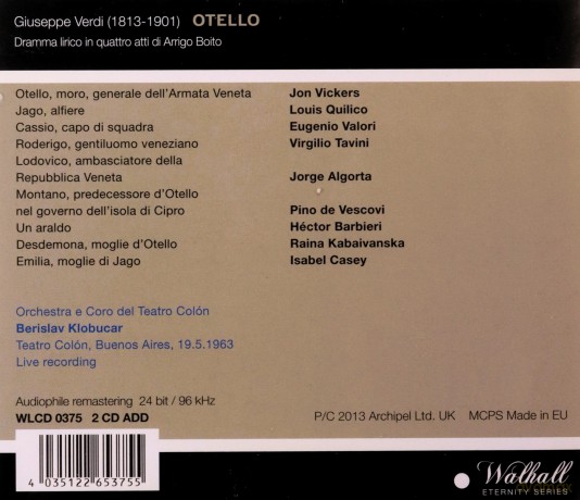 Giuseppe Verdi: Otello [2CD]