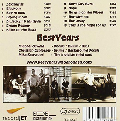 BestYears: Our Life For The Rockn Roll [CD]