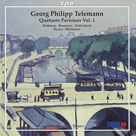 Georg Philipp Telemann: Pariser Quartette Vol.1 [CD]