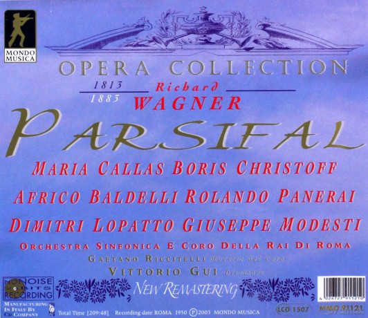 Richard Wagner: Parsifal [3CD]