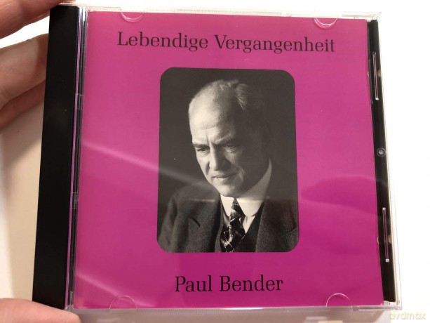 Paul Bender singt Arien und Lieder [CD]
