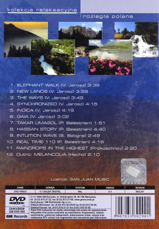 Kolekcja relaksacyjna: Rozległa polana [DVD]