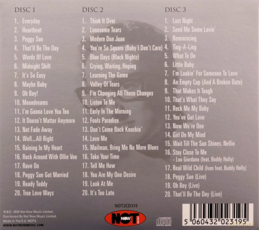 Buddy Holly: Platinum Collection [3CD]