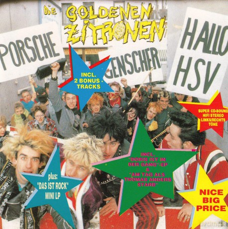 Die Goldenen Zitronen: Porsche-Genscher-HSV + mehr [CD]