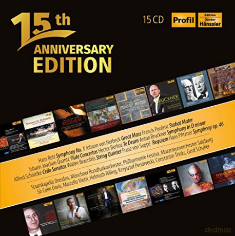 Profil Edition Gunter Hss¤nssler - 15th Anniversary Edition [15CD]