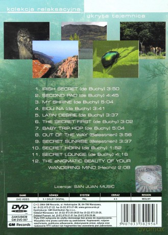 Kolekcja relaksacyjna: Ukryta tajemnica [DVD]