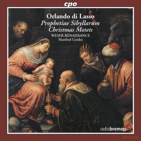Orlando di Lasso: Prophetiae Sibyllarum (22 Weihnachtsmotetten) [CD]