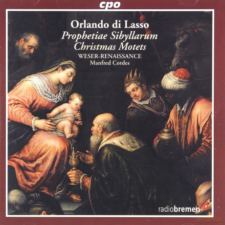 Orlando di Lasso: Prophetiae Sibyllarum (22 Weihnachtsmotetten) [CD]