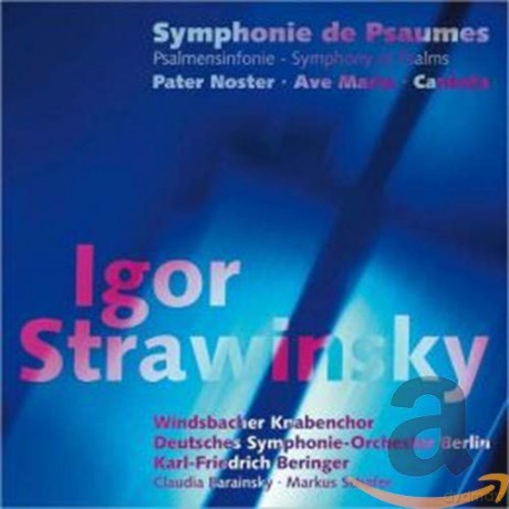 Igor Strawinsky: Psalmensymphonie [CD]