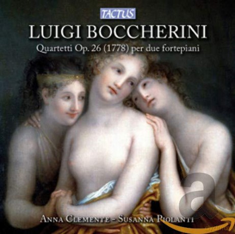 Luigi Boccherini: Quartette fur 2 Cembali op.26 Nr.1-6 [CD]