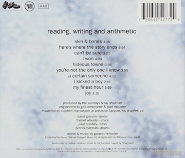 Sundays: Reading, Writing And Arithmetic [CD]