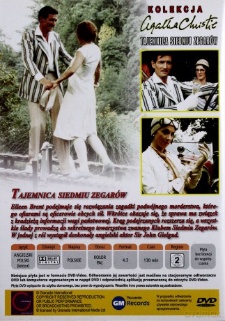 Kolekcja Agathy Christie: Tajemnica siedmiu zegarów [DVD]