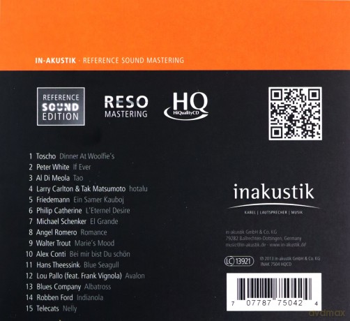 Reference Sound Edition: Great Guitar Tunes (HQCD) [CD]