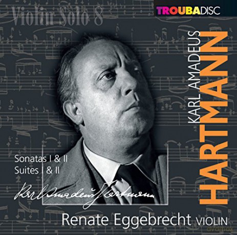 Paul Hindemith: Renate Eggebrecht - Violin solo Vol.8 [CD]