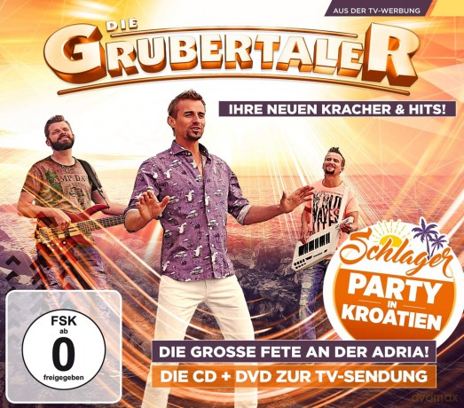 Die Grubertaler: Schlagerparty in Kroatien [CD]