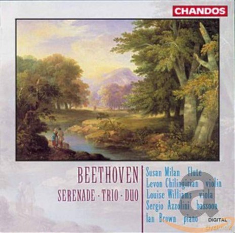 Ludwig van Beethoven: Serenade fur Flote,Violine,Viola op.25 [CD]