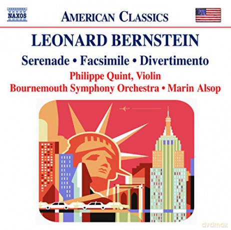 Leonard Bernstein: Serenade fur Violine, Streicher, Harfe, Schlagzeug [CD]
