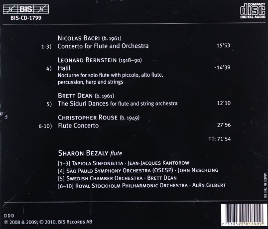 Sharon Bezaly [CD]