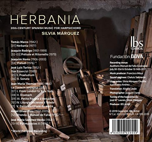 Tomas Marco: Silvia Marquez - Herbania [CD]