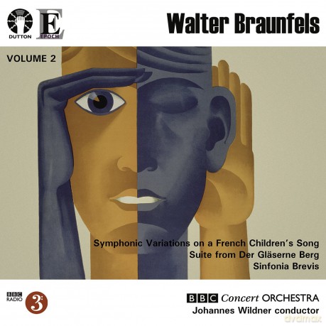 Walter Braunfels: Sinfonia brevis op. 69 [CD]