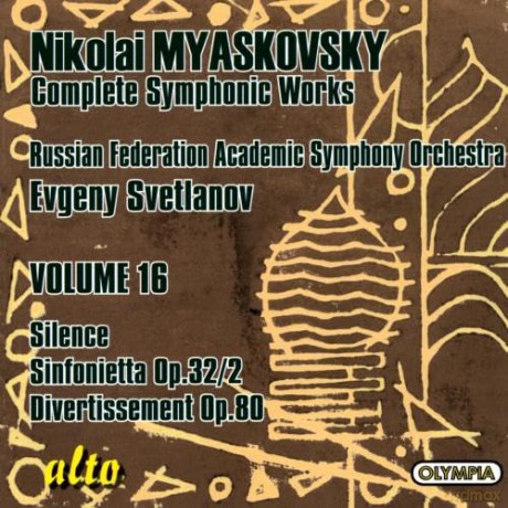 Nikolai Miaskowsky: Sinfonietta fur Streicher op.32,2 [CD]