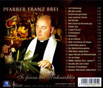 Franz Brei: So feiern wir Weihnachten [CD]
