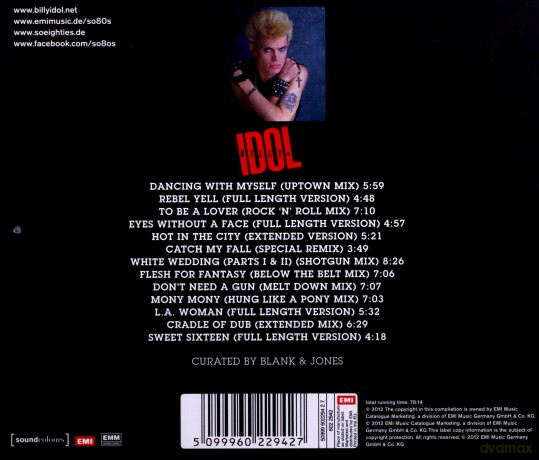 Billy Idol: So80s Presents Billy Idol [CD]