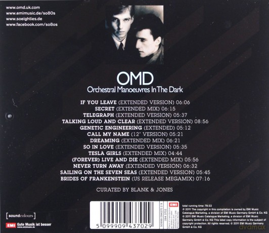 OMD: So80s Presents OMD (Orchestral Manoeuvres In The Dark) [CD]