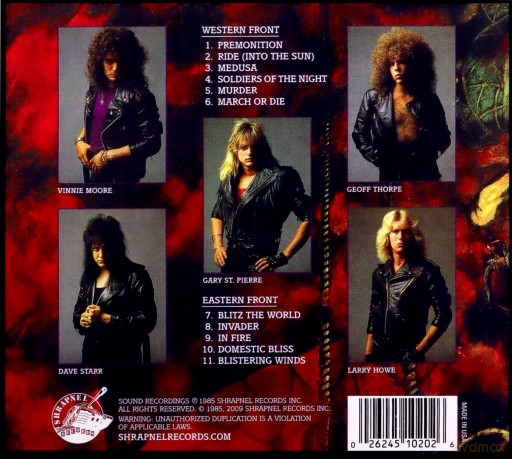 Vicious Rumors: Soldiers Of The Night [CD]