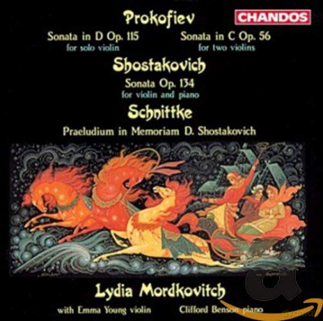 Serge Prokofieff: Sonate fur 2 Violinen op.56 [CD]