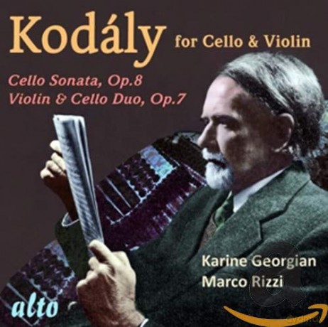 Zoltan Kodaly: Sonate fur Cello solo op.8 [CD]