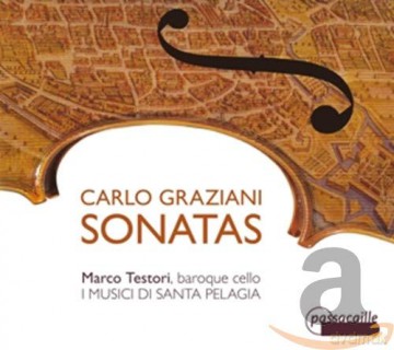 Carlo Graziani: Sonate per Violoncello e Basso [CD]