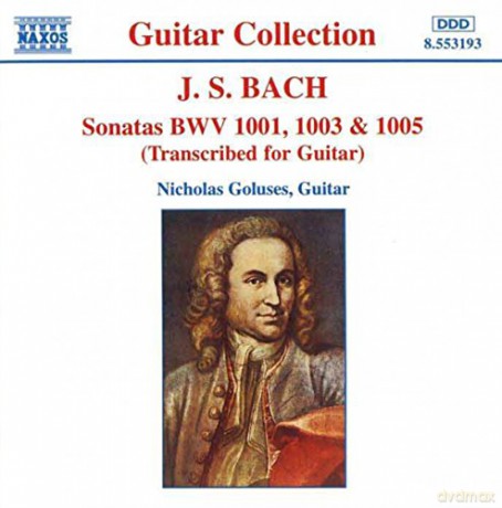 Johann Sebastian Bach: Sonaten BWV 1001,1003,1005 f.Gitarre [CD]