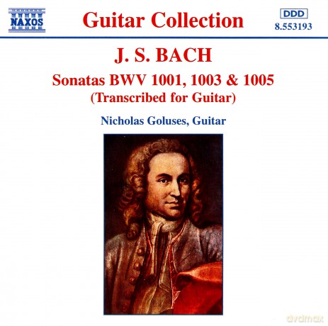 Johann Sebastian Bach: Sonaten BWV 1001,1003,1005 f.Gitarre [CD]