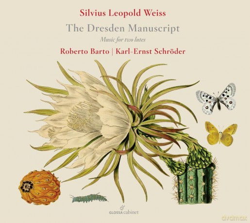 Silvius Leopold Weiss: Sonaten fur 2 Lauten The Dresden Manuscript [CD]