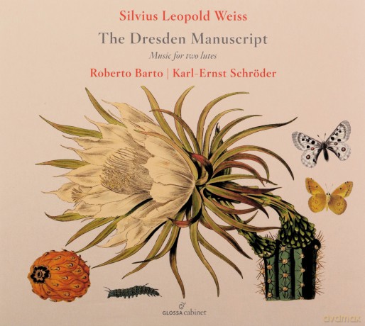 Silvius Leopold Weiss: Sonaten fur 2 Lauten The Dresden Manuscript [CD]