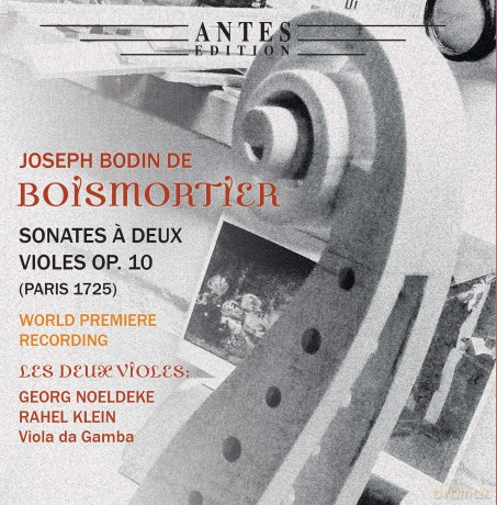 Joseph Bodin de Boismortier: Sonaten fur 2 Violen op.10 Nr.1-6 [CD]