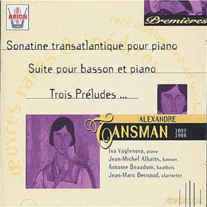 Alexandre Tansman: Sonatine Transatlantique fur Klavier [CD]