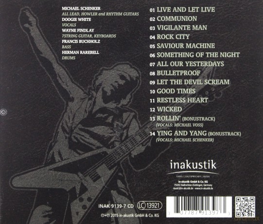 Michael Schenker: Spirit On A Mission (2 Bonustracks) [CD]