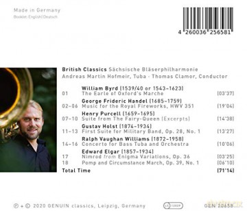 William Byrd: Sss¤chsische Blss¤serakademie - British Classics [CD]