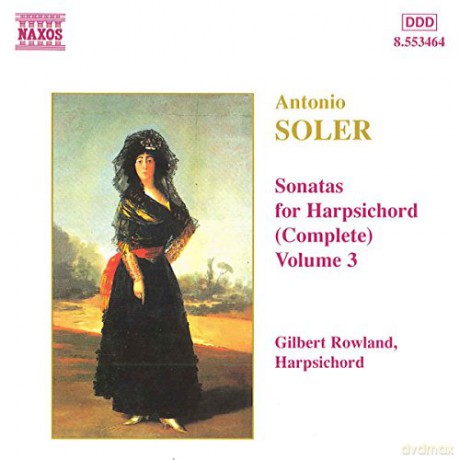 Antonio Soler: Sss¤mtliche Cembalosonaten Vol.3 [CD]