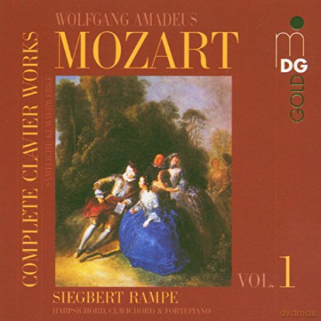 Wolfgang Amadeus Mozart: Sss¤mtliche Klavierwerke Vol.1 [CD]