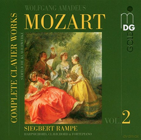 Wolfgang Amadeus Mozart: Sss¤mtliche Klavierwerke Vol.2 [CD]