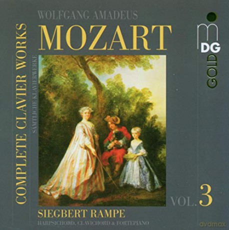 Wolfgang Amadeus Mozart: Sss¤mtliche Klavierwerke Vol.3 [CD]