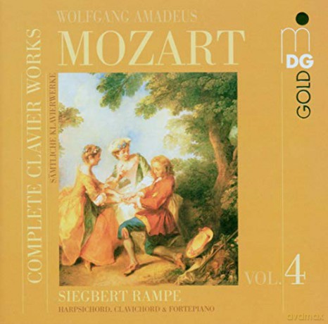 Wolfgang Amadeus Mozart: Sss¤mtliche Klavierwerke Vol.4 [CD]