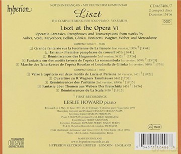 Franz Liszt: Sss¤mtliche Klavierwerke Vol.54 [CD]