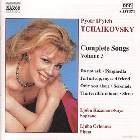 Peter Iljitsch Tschaikowsky: Sss¤mtliche Lieder Vol.3 [CD]
