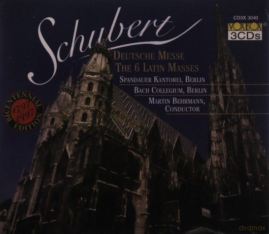 Franz Schubert: Sssmtliche Messen [3CD]