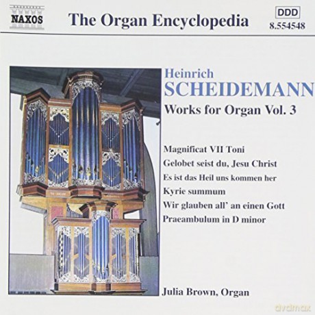 Heinrich Scheidemann: Sss¤mtliche Orgelwerke Vol.3 [CD]