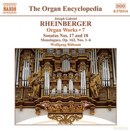 Josef Rheinberger: Sss¤mtliche Orgelwerke Vol.7 [CD]